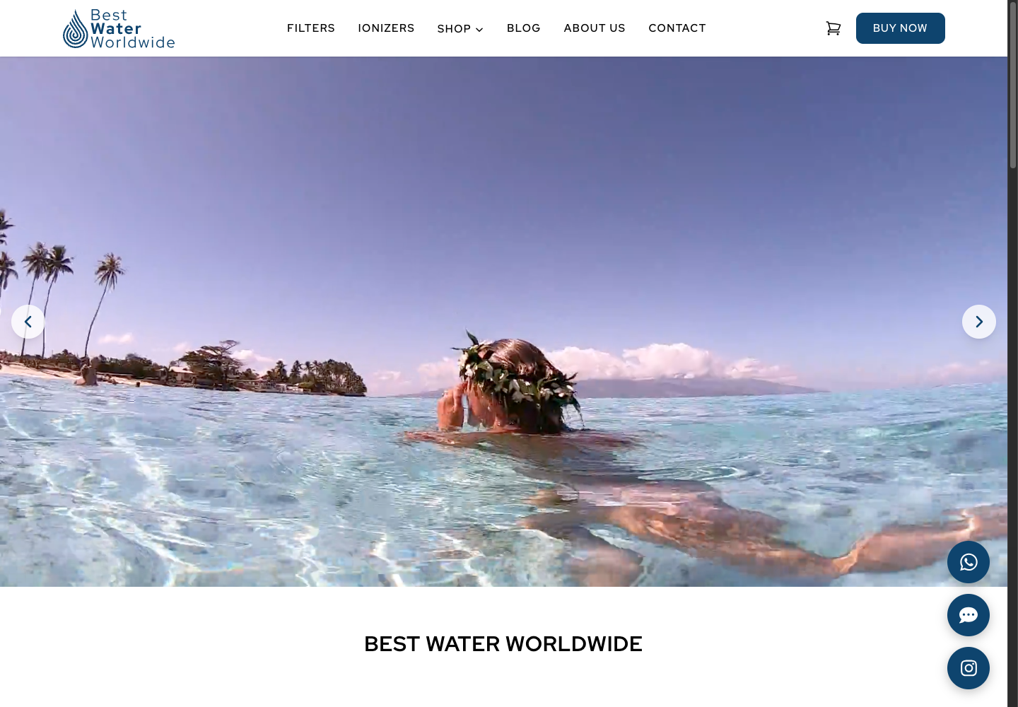 Screenshot of Best Water Worldwide