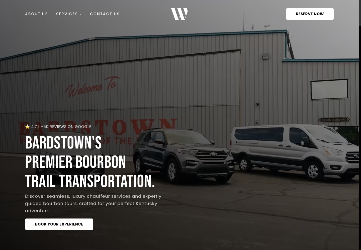 Screenshot of WhiskMe Transportation